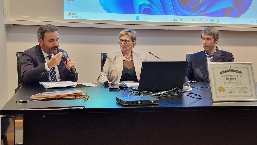 Relatori della serata sulla separazione delle carriere in magistratura a Gallarate